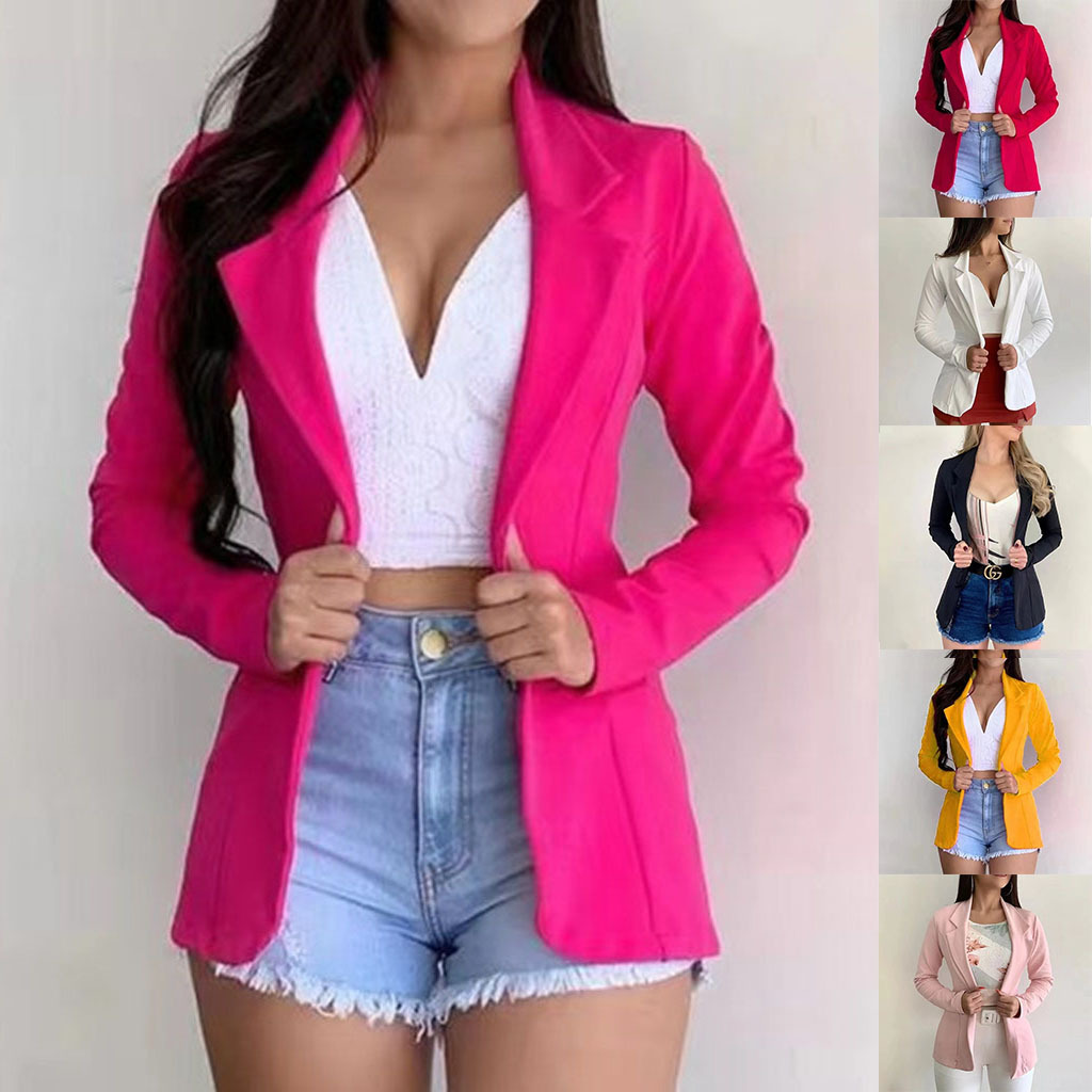 Women's Blazer 2024 Formal Bla - Women Formal Wear Coat บทวิจารณ์และราคา