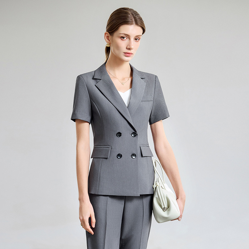 Women's Summer Thin Short-Slee - Women Formal Wear For Interview บทวิจารณ์และราคา