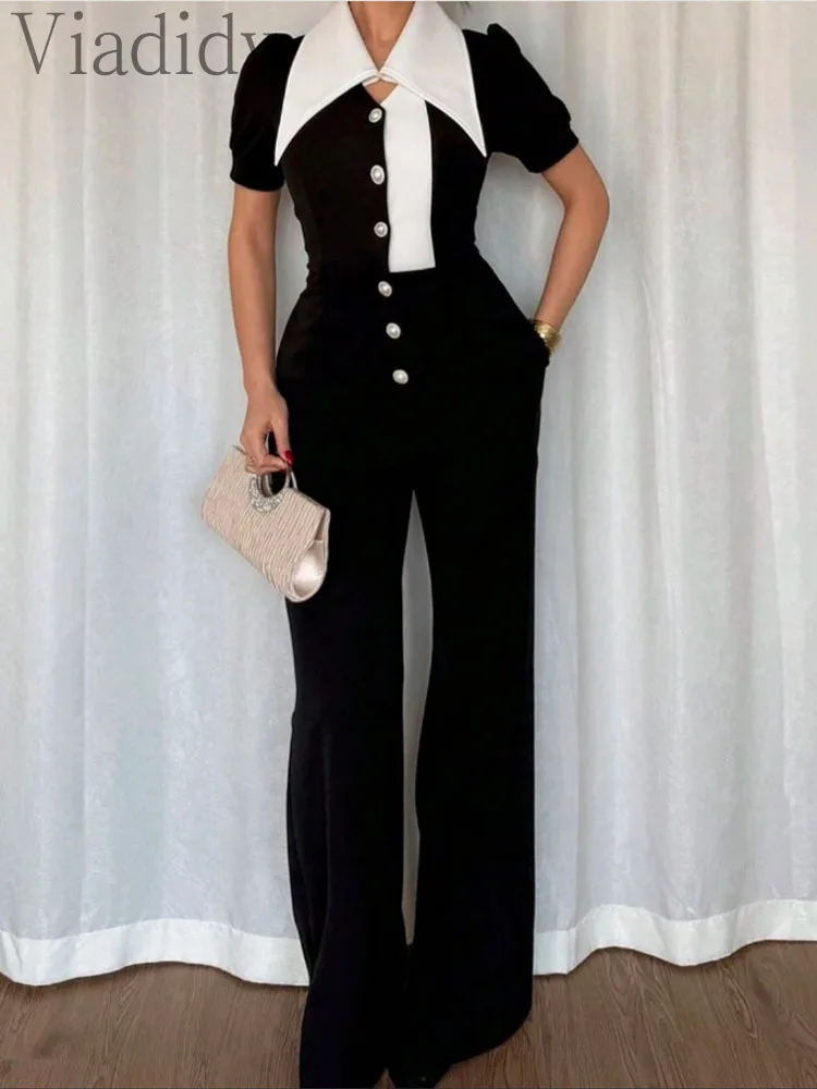 Women's Elegant Color Block La - Women'S Formal Jumpsuit Evening Wear บทวิจารณ์และราคา