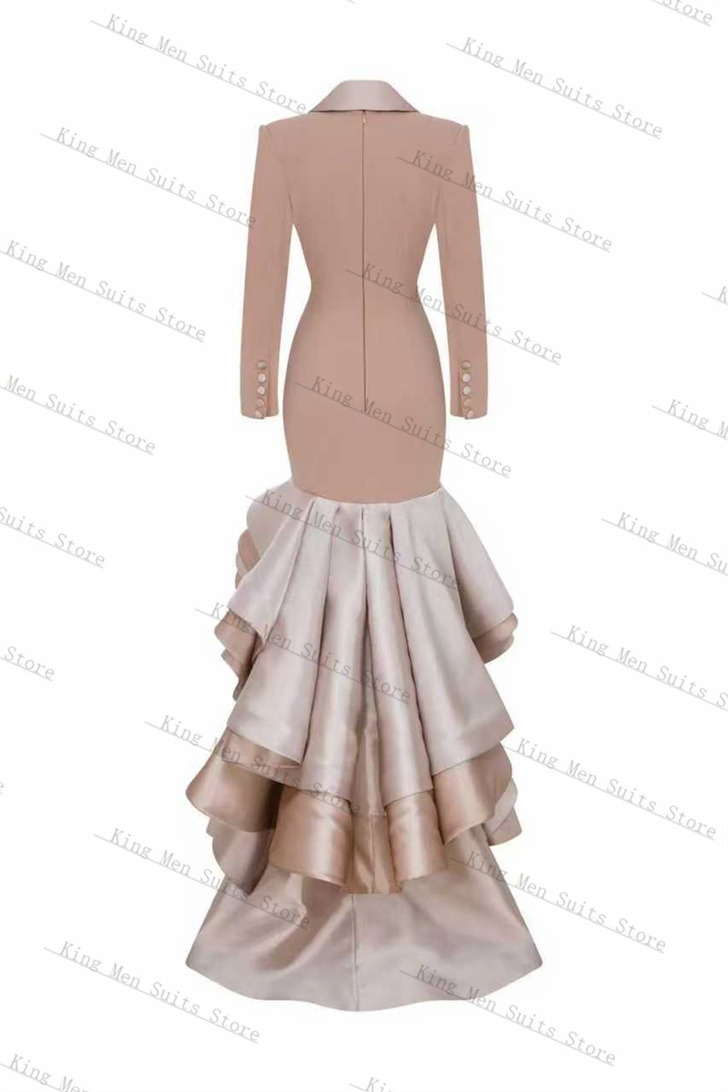Champagne Women Suits 1 Piece  - Women'S Formal Wear For A Wedding บทวิจารณ์และราคา