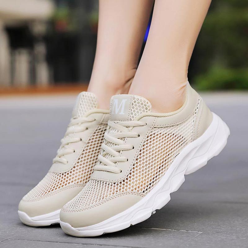 Summer Breathable Sneakers Wom - Women Formal Wear Online บทวิจารณ์และราคา