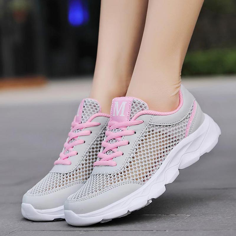 Summer Breathable Sneakers Wom - Women Formal Wear Online บทวิจารณ์และราคา