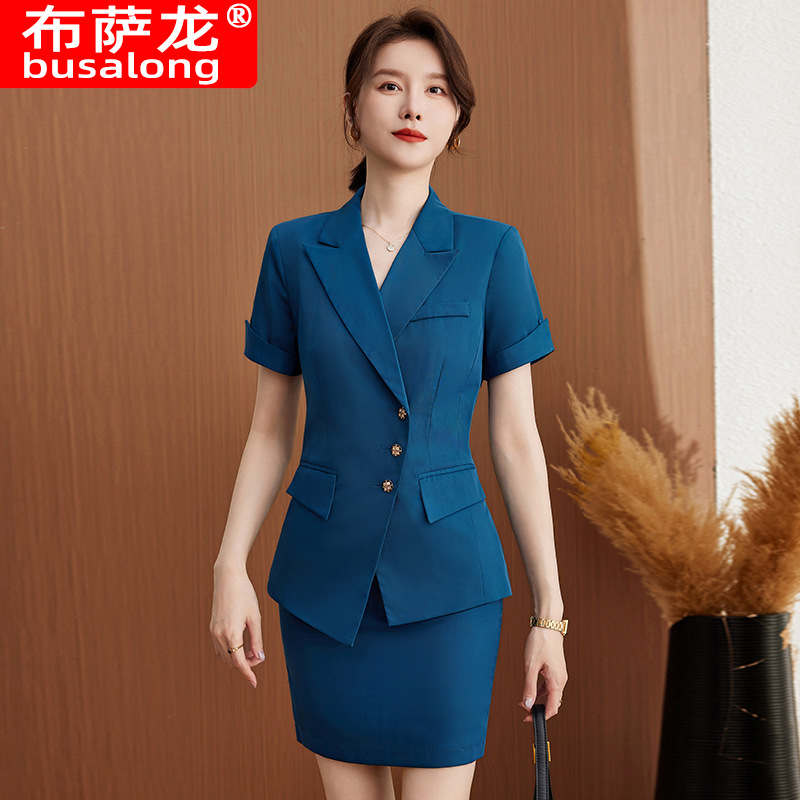 Short-sleeved professional bla - Women Formal Wear Sale บทวิจารณ์และราคา