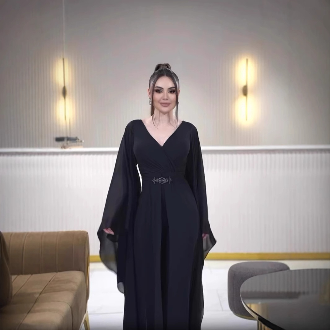 Arabia Black Women Jumpsuit Pr - Women'S Formal Jumpsuit Evening Wear บทวิจารณ์และราคา