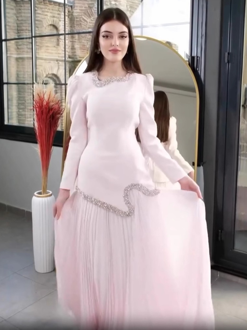 Modphy Fashion Evening Dress P - Formal Dress Female บทวิจารณ์และราคา