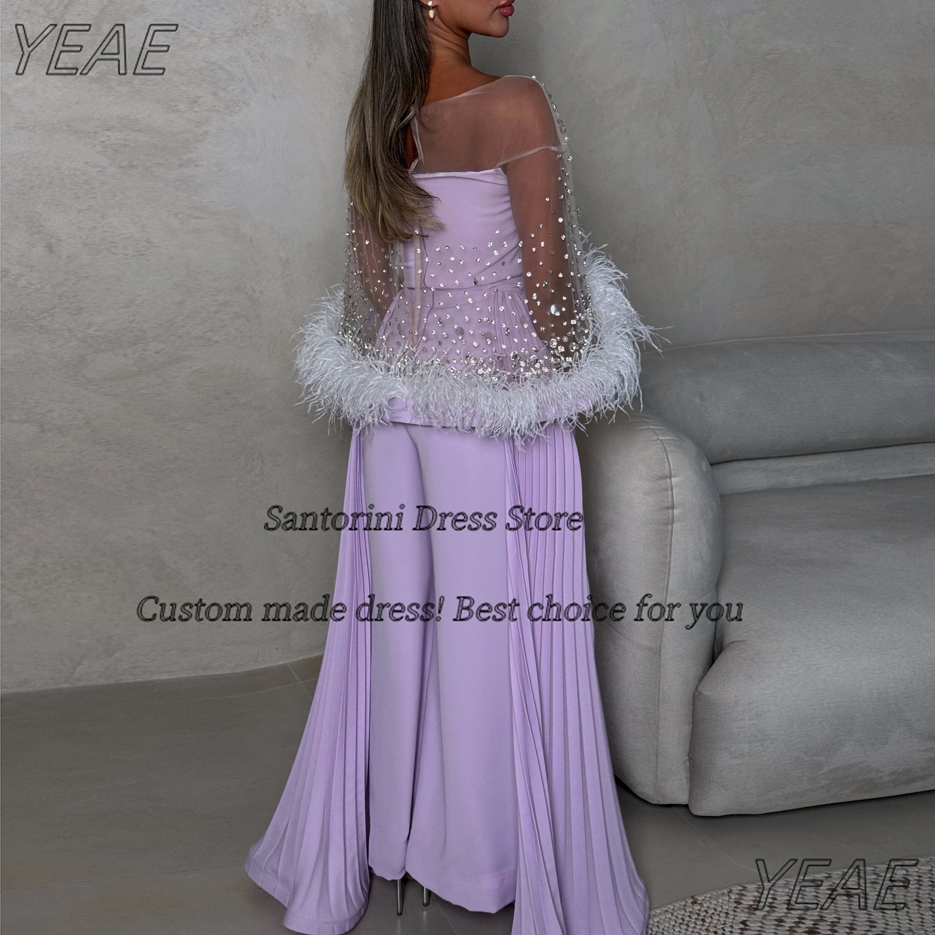 Santorini Women Wear Jumpsuits - Women'S Formal Jumpsuit Evening Wear บทวิจารณ์และราคา