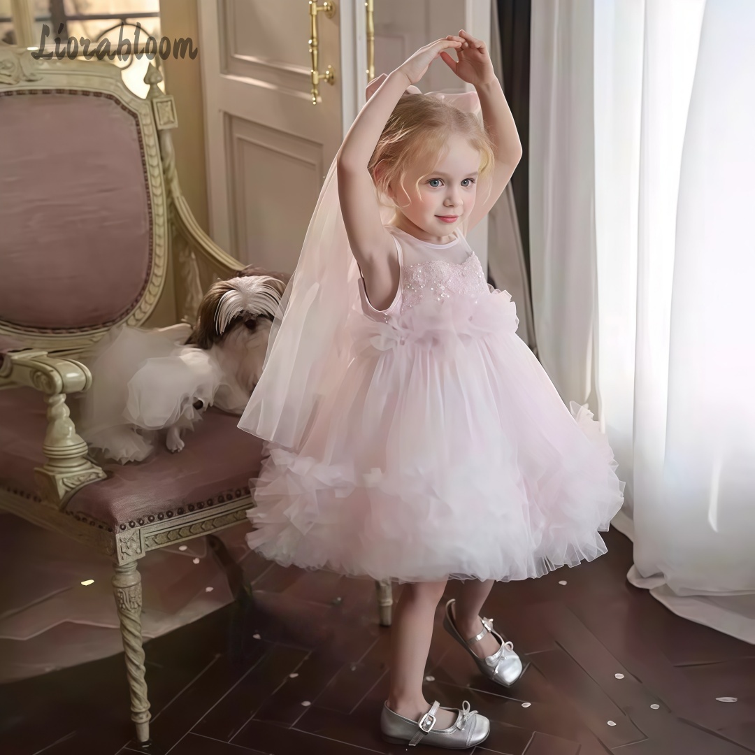 Girls' Tulle Gown Layered Skir - Women'S Formal Wear For A Wedding บทวิจารณ์และราคา