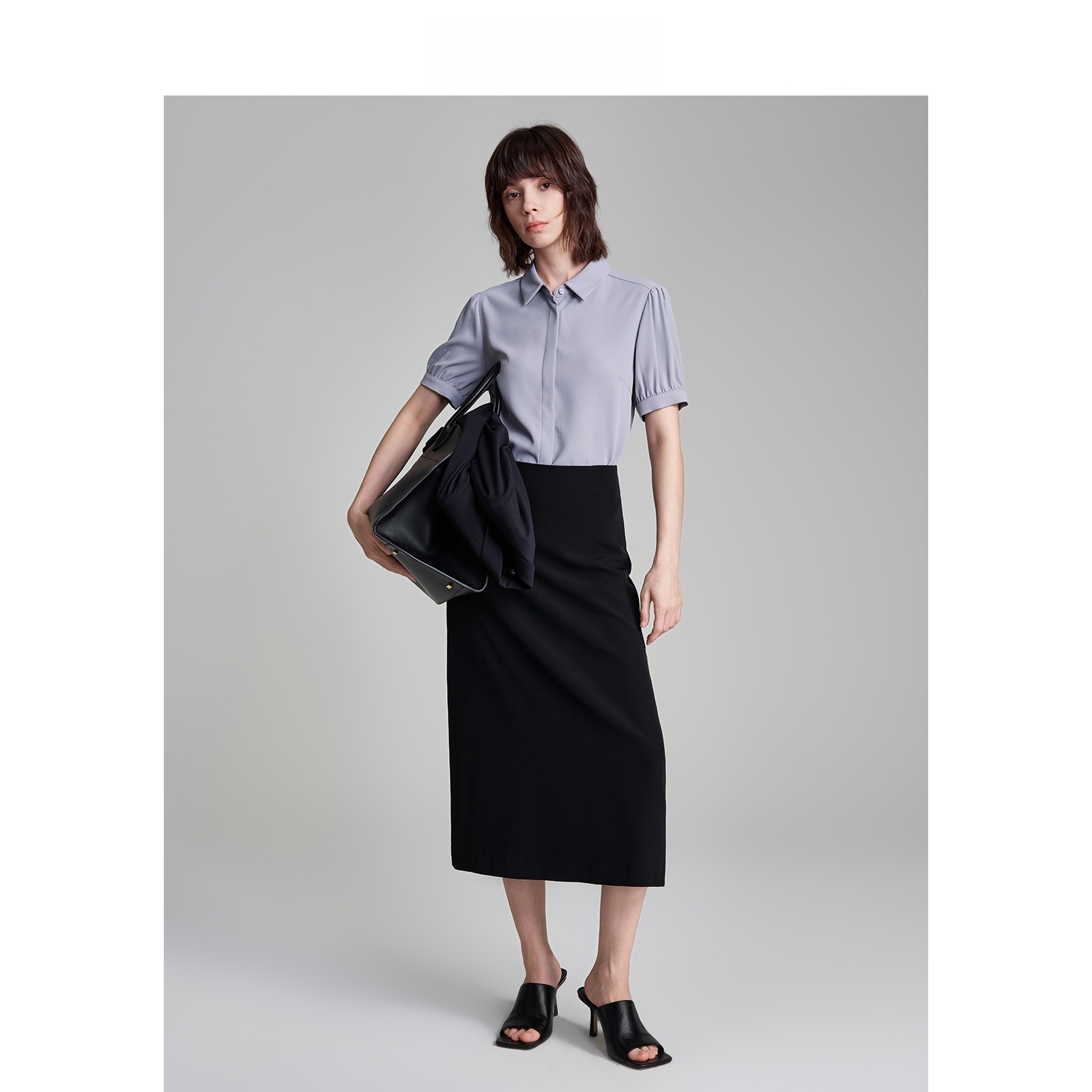 LeLenth Casual Short Sleeve Ch - Women Formal Wear For Interview บทวิจารณ์และราคา