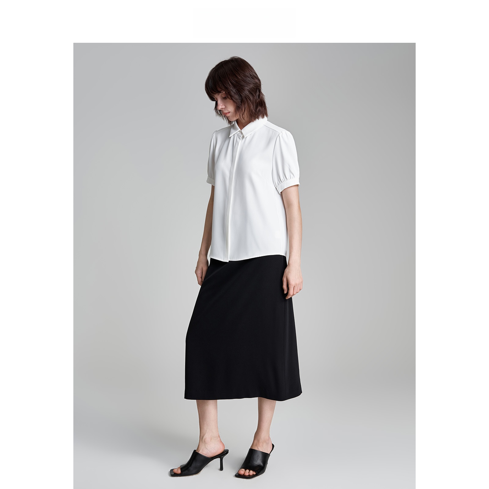 LeLenth Casual Short Sleeve Ch - Women Formal Wear For Interview บทวิจารณ์และราคา