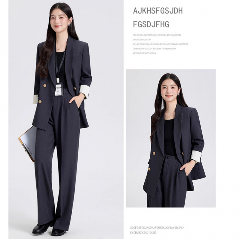 Women's Suit Set for Spring an - Women Formal Wear For Interview บทวิจารณ์และราคา