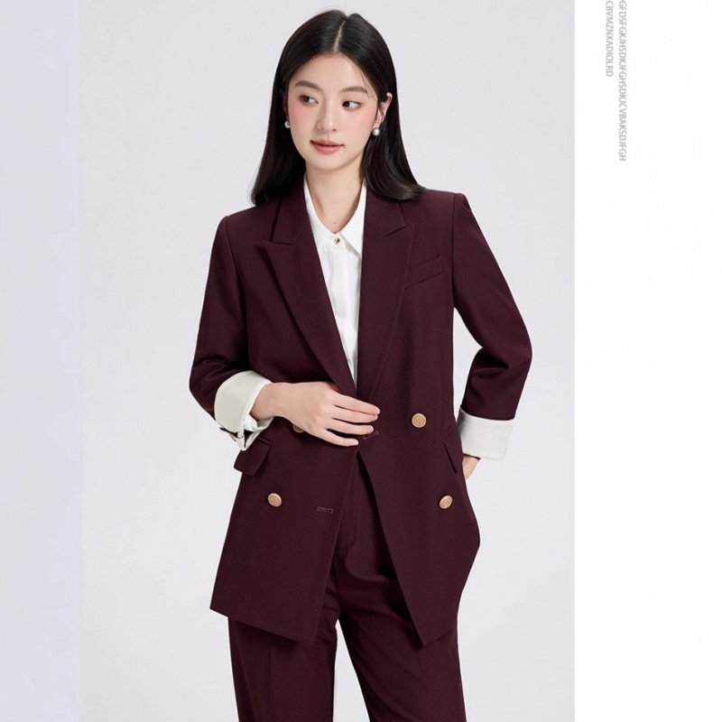 Women's Suit Set for Spring an - Women Formal Wear For Interview บทวิจารณ์และราคา