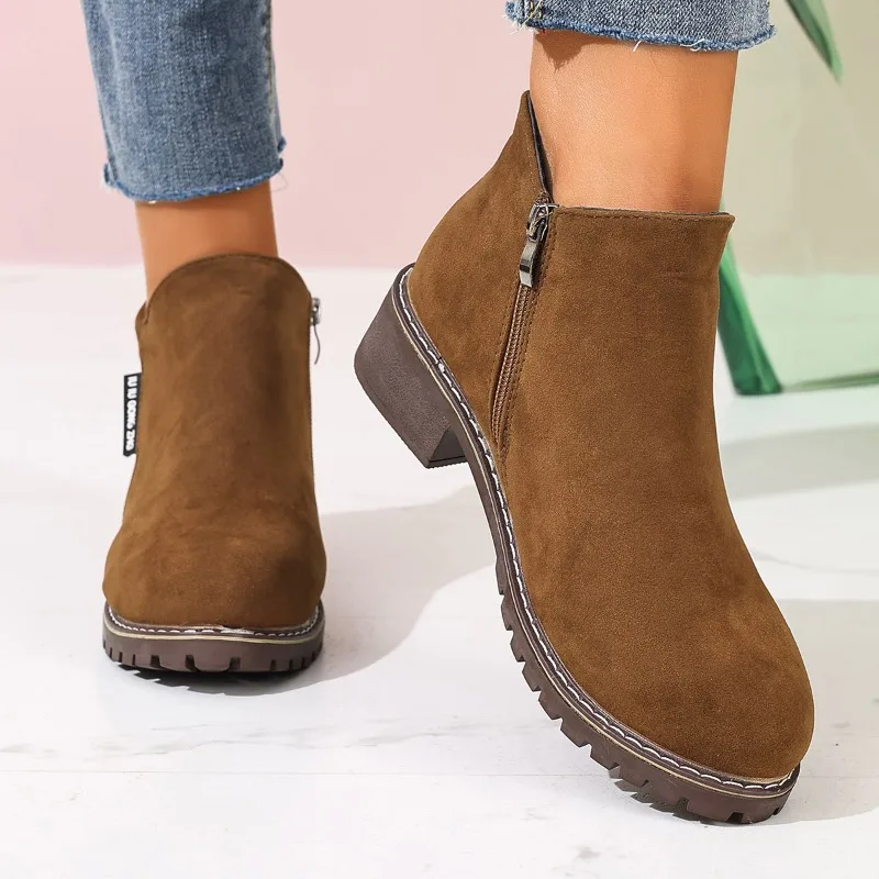 Women Autumn Winter Ankle Boot - Women Formal Wear Sale บทวิจารณ์และราคา