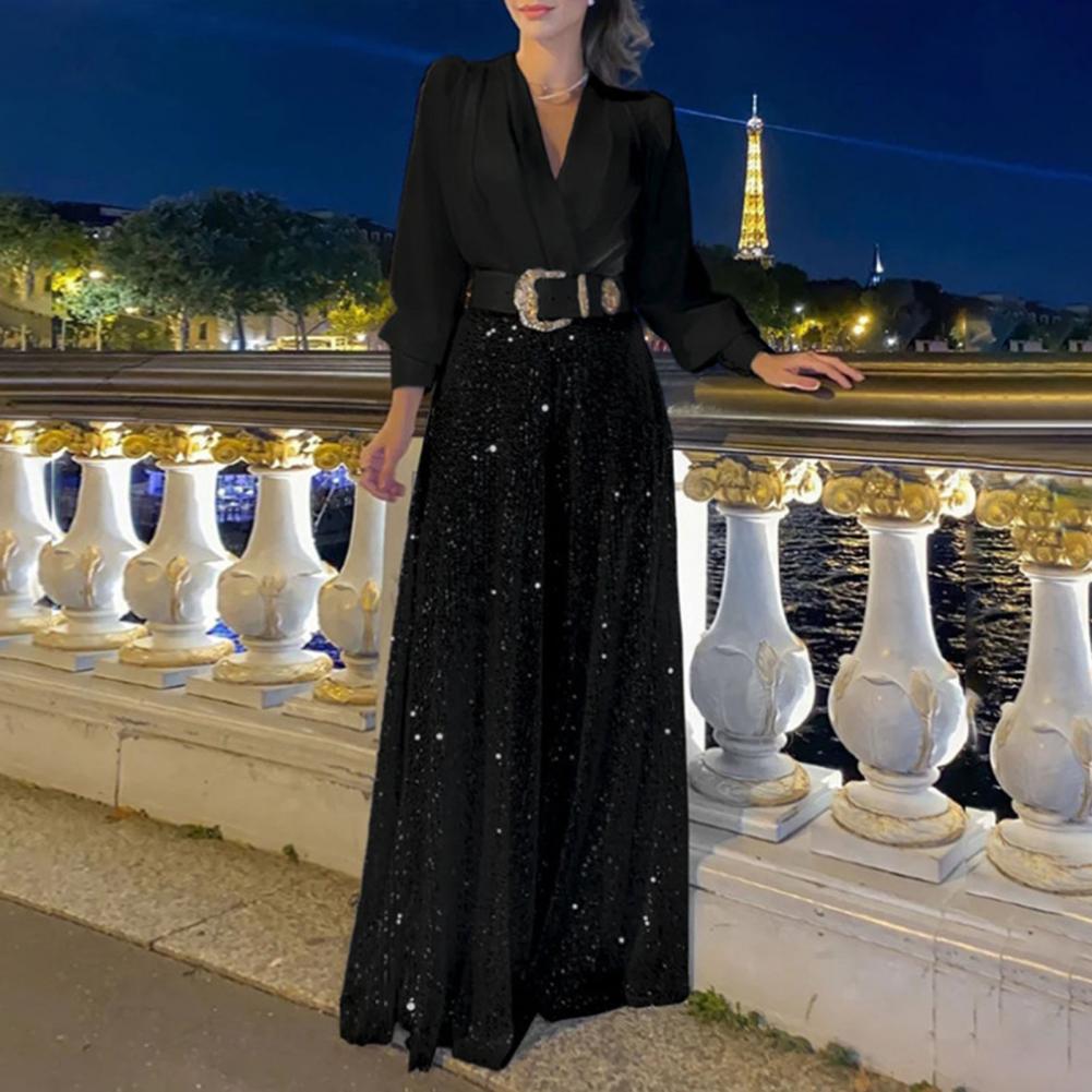 Lady Evening Wear Jumpsuit V N - Women'S Formal Jumpsuit Evening Wear บทวิจารณ์และราคา