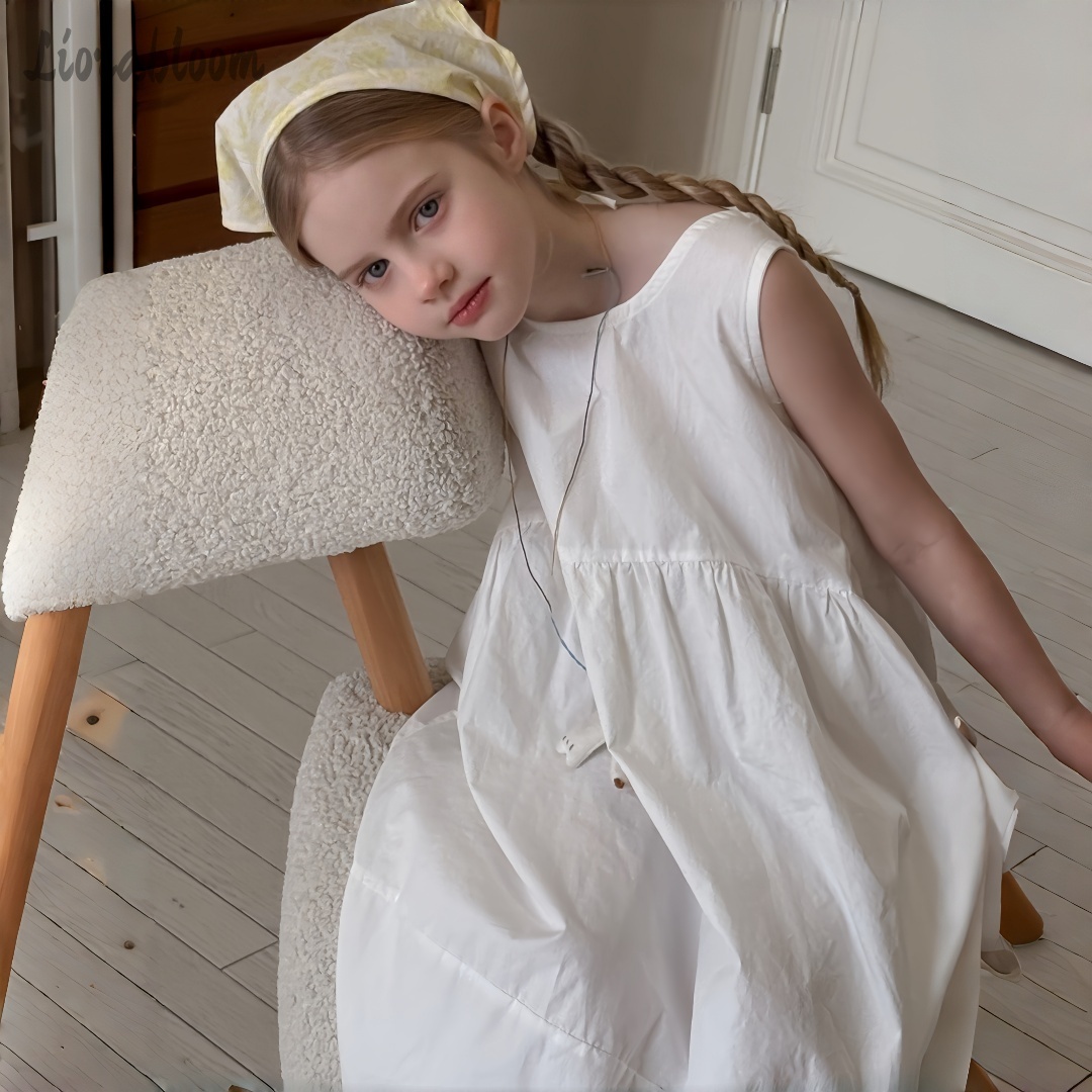 Girls' White Dress Simple Maxi - Women'S Formal Wear For A Wedding บทวิจารณ์และราคา