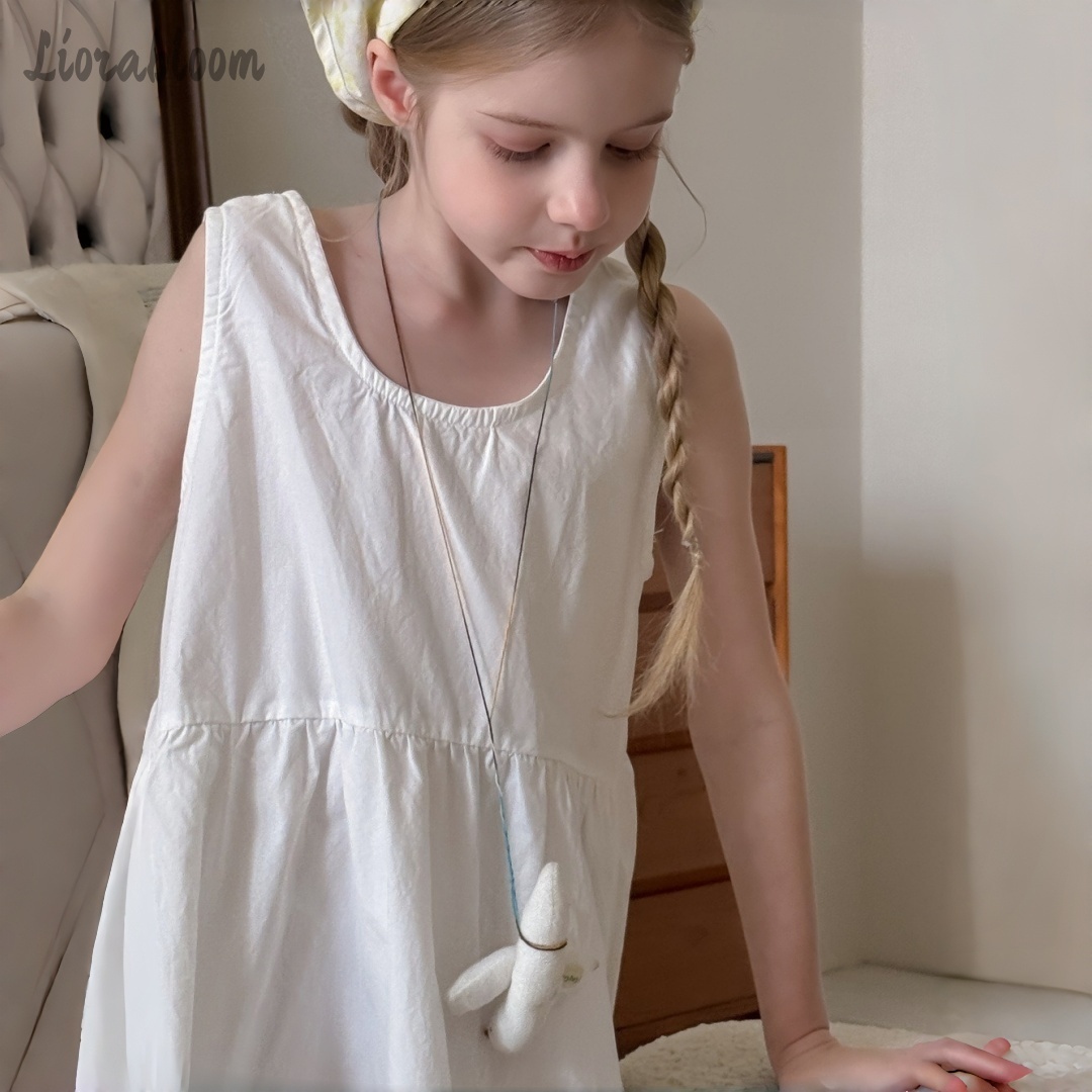 Girls' White Dress Simple Maxi - Women'S Formal Wear For A Wedding บทวิจารณ์และราคา