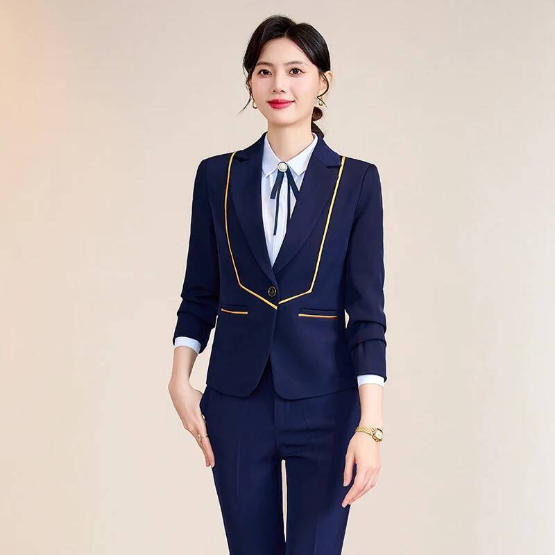 Ladies Office Work Wear Suits  - Women Formal Wear For Interview บทวิจารณ์และราคา