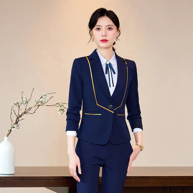 Ladies Office Work Wear Suits  - Women Formal Wear For Interview บทวิจารณ์และราคา