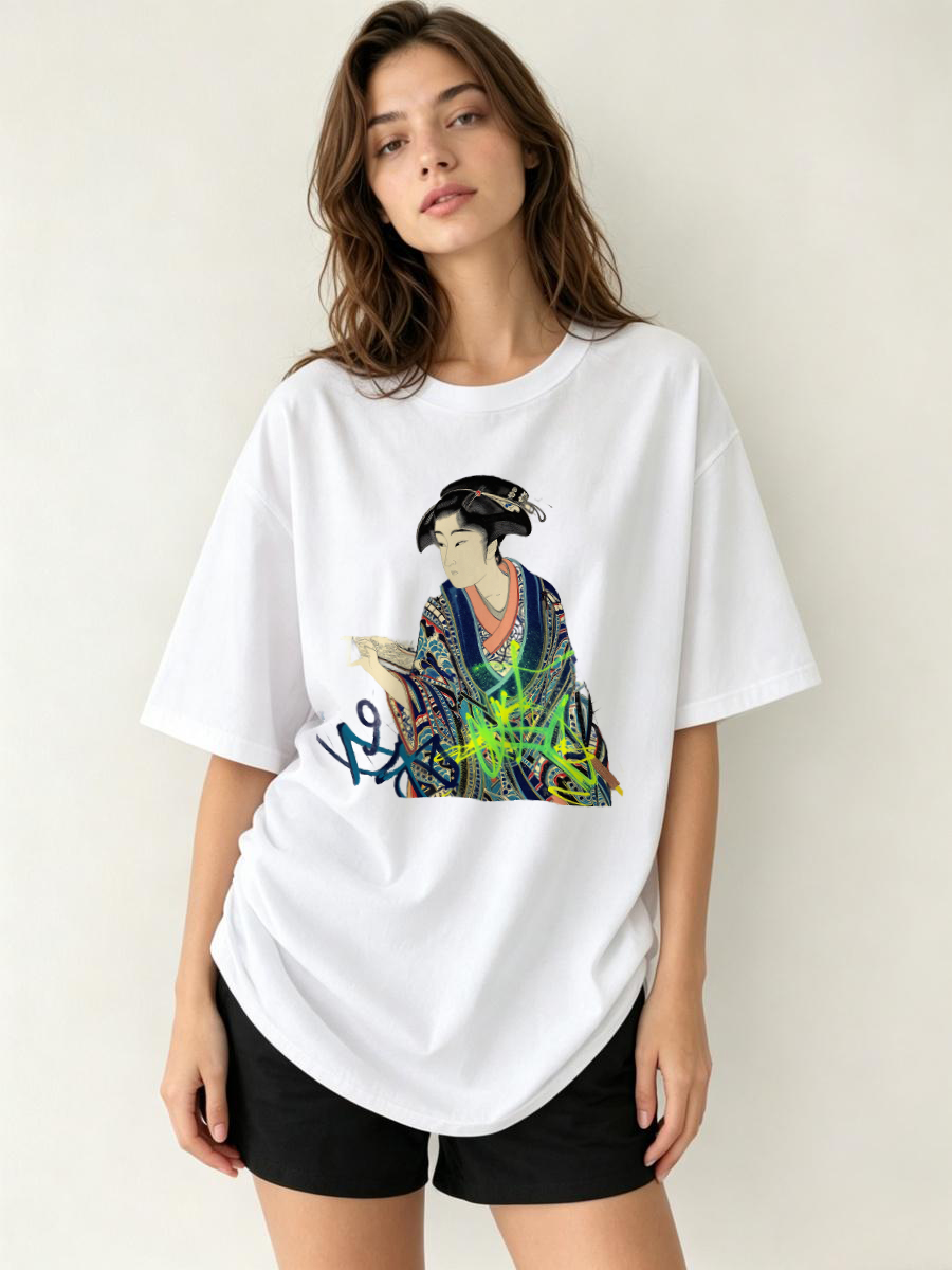 T Shirts For Woman Rune Patter - Women'S Formal Traditional Wear บทวิจารณ์และราคา