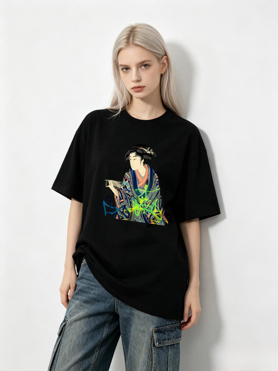 T Shirts For Woman Rune Patter - Women'S Formal Traditional Wear บทวิจารณ์และราคา