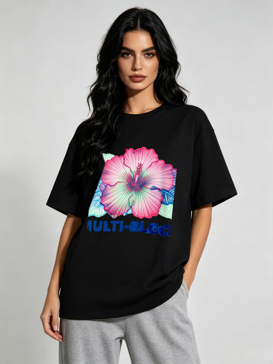 T Shirts Woman Block Print Han - Women'S Formal Traditional Wear บทวิจารณ์และราคา