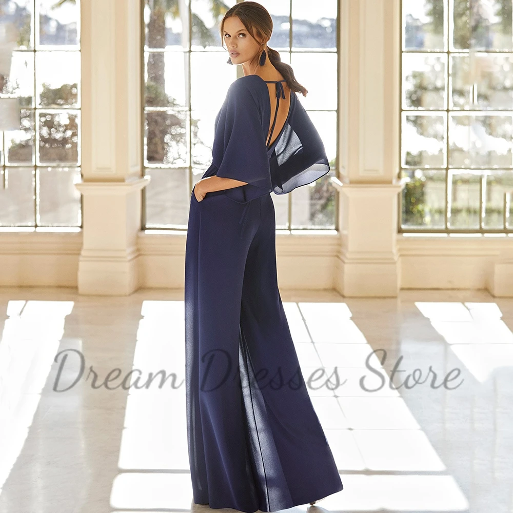 Simple V-Neck Evening Dress Ha - Women'S Formal Jumpsuit Evening Wear บทวิจารณ์และราคา