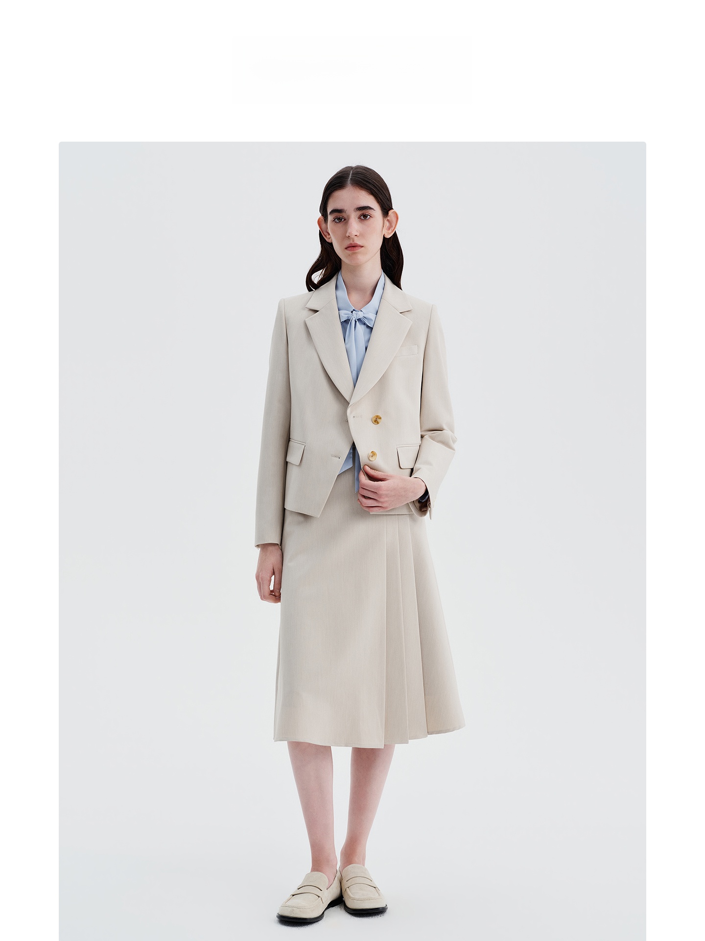 Deep Grey Suit Jacket And Half - Women Formal Wear For Interview บทวิจารณ์และราคา